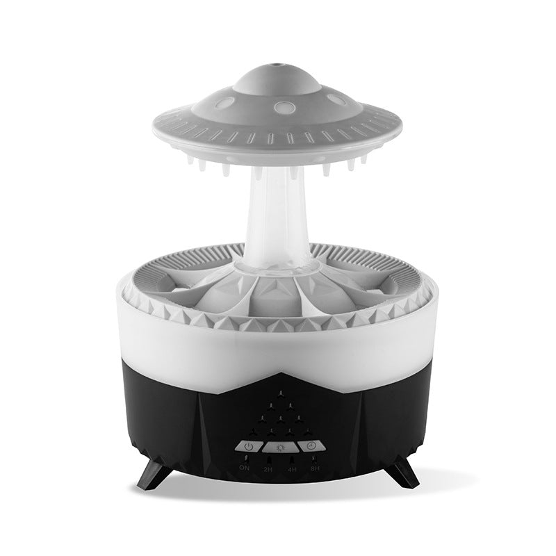 UFO Raindrop Humidifier - USB Aromatherapy Essential Oil Diffuser and Mist Maker for Home Decor