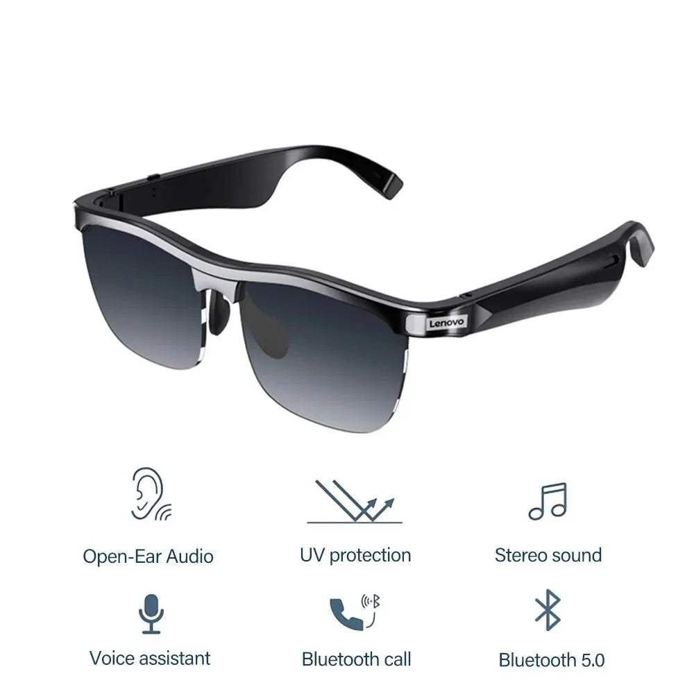 MG10 Bluetooth Smart Music Sunglasses with Hi-Fi Sound and Hands-Free Calling Functionality
