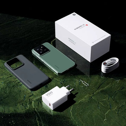 14 Global Version Smartphone with 256GB/512GB Storage, 120Hz 6.36" AMOLED Display, Snapdragon 8 Gen 3, 50MP Leica Camera, 90W Hypercharge