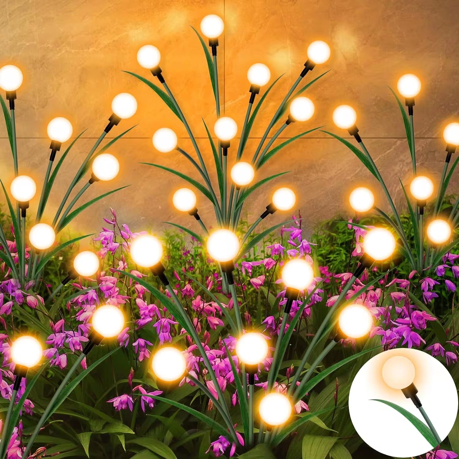 Professional Solar Ground Lights for Outdoor Decoration, 12 LED Waterproof Solar Disk Lights for Gardens, Pathways, Lawns, and Patios