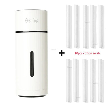 260ML Wireless Ultrasonic Air Humidifier and Aromatherapy Diffuser with Rechargeable 1000mAh Battery and Quiet Cool Mist Technology
